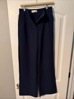 Abercrombie & Fitch Dark Navy Trousers